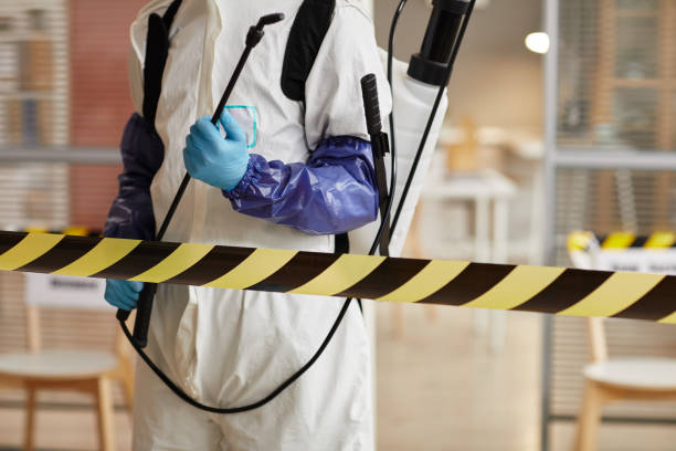 Professional Biohazard technician working in Alvord, IA